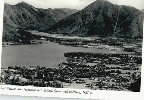 Bad Wiessee Bad Wiessee Wallberg ungelaufen ca. 1955 / Bad Wiessee /Miesbach LKR