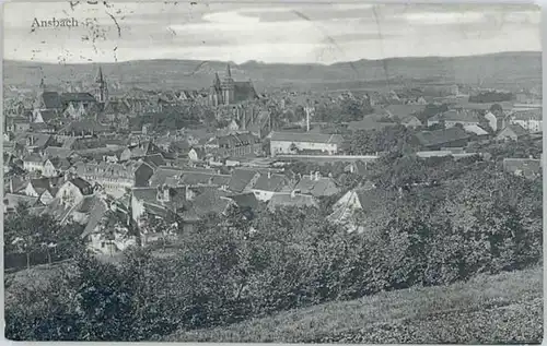 Ansbach Mittelfranken Ansbach  x 1911 / Ansbach /Ansbach LKR