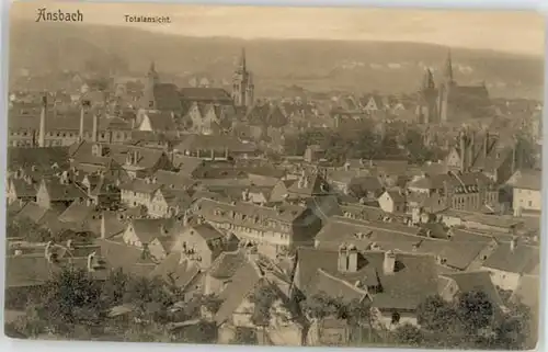 Ansbach Mittelfranken Ansbach  x 1908 / Ansbach /Ansbach LKR
