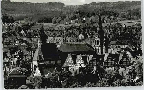 Ansbach Mittelfranken Ansbach Gumbertus Kirche  x 1964 / Ansbach /Ansbach LKR