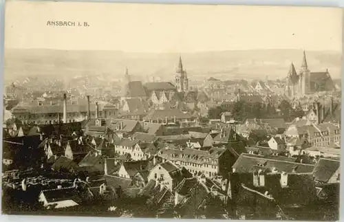 Ansbach Mittelfranken Ansbach  x 1915 / Ansbach /Ansbach LKR