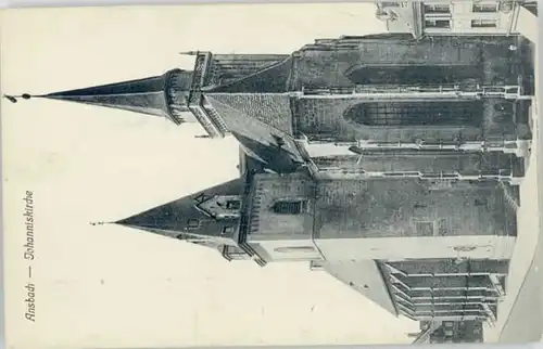 Ansbach Mittelfranken Ansbach Johannis Kirche  * 1910 / Ansbach /Ansbach LKR