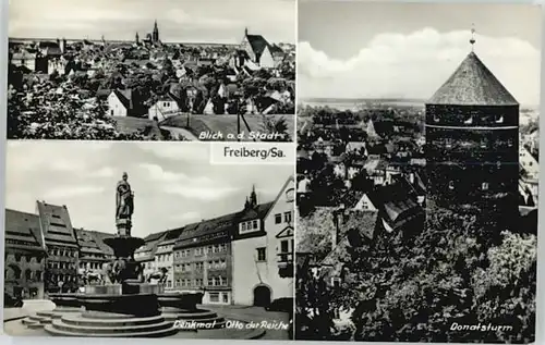 Freiberg Sachsen Freiberg Sachsen Donatsturm Denkmal Otto der Reiche * 1955 / Freiberg /Mittelsachsen LKR