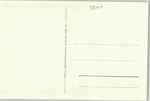 Ansbach Mittelfranken Ansbach  * 1920 / Ansbach /Ansbach LKR