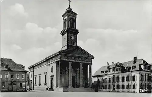 Ansbach Mittelfranken Ansbach St. Ludwigs Kirche  * 1955 / Ansbach /Ansbach LKR