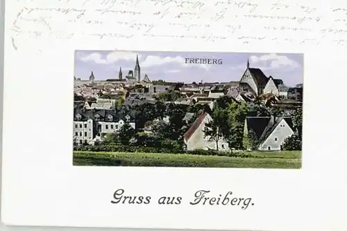 Freiberg Sachsen Freiberg Sachsen  x 1918 / Freiberg /Mittelsachsen LKR