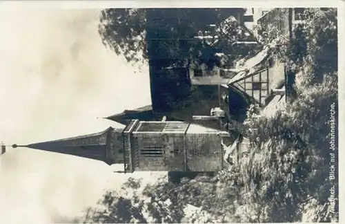 Ansbach Mittelfranken Ansbach Johannis Kirche  * 1940 / Ansbach /Ansbach LKR