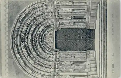 Freiberg Sachsen Freiberg Sachsen Goldene Pforte x 1908 / Freiberg /Mittelsachsen LKR