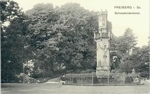 Freiberg Sachsen Freiberg Sachsen Schweden Denkmal  * 1910 / Freiberg /Mittelsachsen LKR