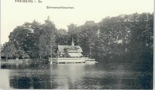 Freiberg Sachsen Freiberg Sachsen Schwanenschloesschen * 1910 / Freiberg /Mittelsachsen LKR