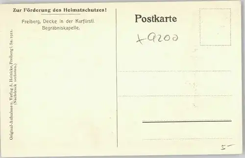 Freiberg Sachsen Freiberg Sachsen Begraebnisskapelle * 1920 / Freiberg /Mittelsachsen LKR