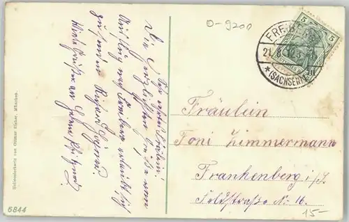 Freiberg Sachsen Freiberg Sachsen  x 1912 / Freiberg /Mittelsachsen LKR