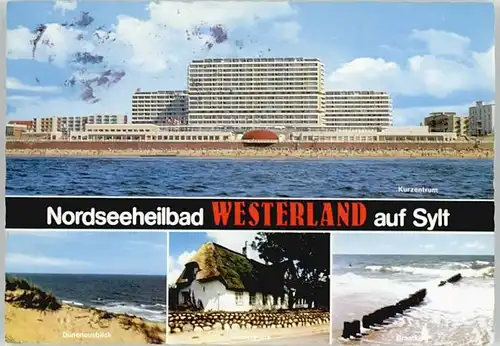 Westerland Sylt Westerland  x 1973 / Westerland /Nordfriesland LKR