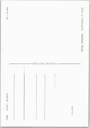 Freiberg Sachsen Freiberg Sachsen Goldene Pforte * 1965 / Freiberg /Mittelsachsen LKR