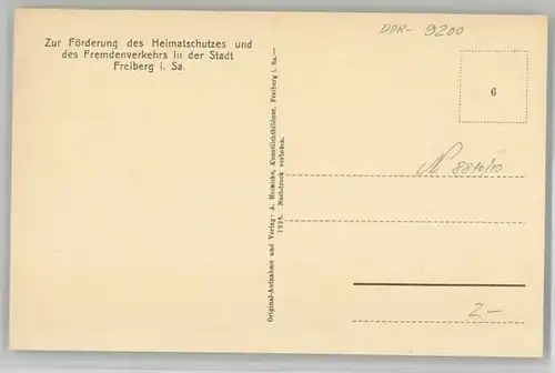 Freiberg Sachsen Freiberg Sachsen Begraebnisskapelle * 1920 / Freiberg /Mittelsachsen LKR