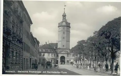 Ansbach Mittelfranken Ansbach Herriedertor Turm * / Ansbach /Ansbach LKR