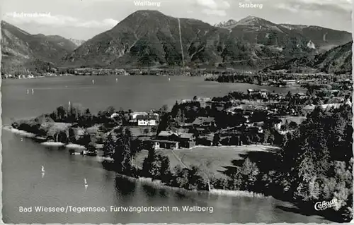 Bad Wiessee Bad Wiessee Furtwaenglerbucht Wallberg Fliegeraufnahme * / Bad Wiessee /Miesbach LKR