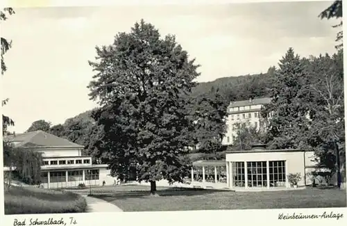 Bad Schwalbach Bad Schwalbach Weinbrunnen Anlage * / Bad Schwalbach /Rheingau-Taunus-Kreis LKR