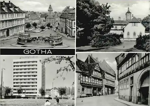 Gotha Thueringen Gotha Rathaus Marktplatz  * / Gotha /Gotha LKR