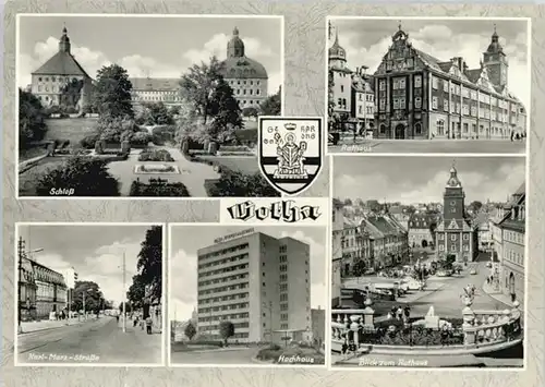 Gotha Thueringen Gotha Rathaus Schloss Karl Marx Strasse x / Gotha /Gotha LKR