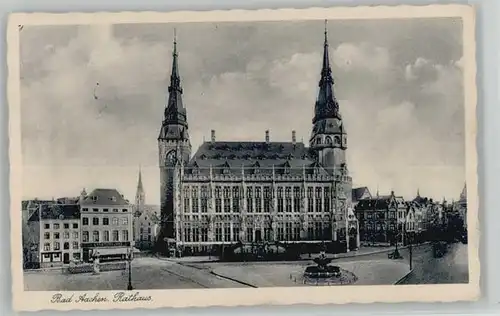Aachen Aachen Rathaus x 1937 / Aachen /Aachen LKR