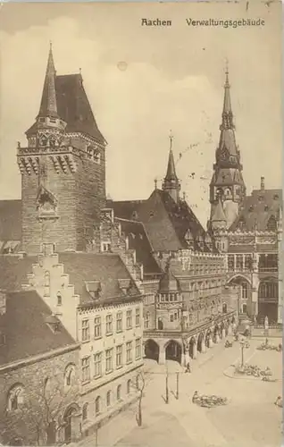 Aachen Aachen Verwaltungsgebaeude x 1918 / Aachen /Aachen LKR