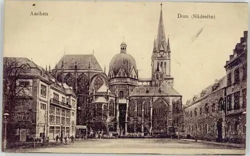 Aachen Aachen Dom x 1918 / Aachen /Aachen LKR