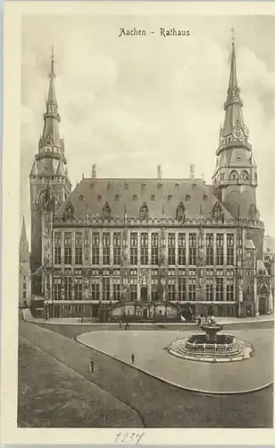 Aachen Aachen Rathaus * 1920 / Aachen /Aachen LKR