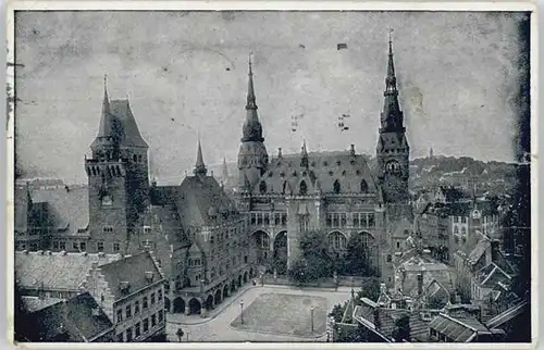 Aachen Aachen Rathaus Feldpost x 1917 / Aachen /Aachen LKR
