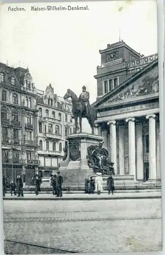 Aachen Aachen Kaiser-Wilhelm-Denkmal Feldpost x 1909 / Aachen /Aachen LKR