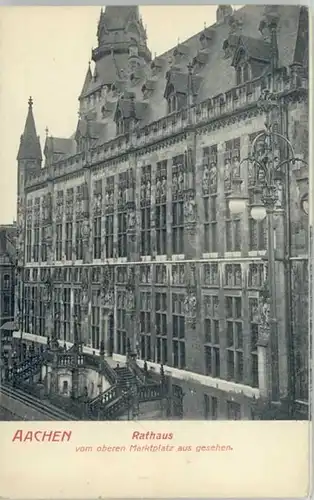 Aachen Aachen Rathaus * 1910 / Aachen /Aachen LKR