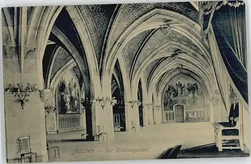 Aachen Aachen Kroenungssaal * 1910 / Aachen /Aachen LKR