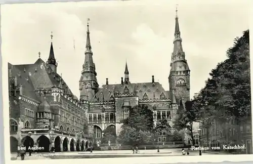 Aachen Aachen Rathaus x 1938 / Aachen /Aachen LKR