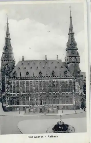 Aachen Aachen Rathaus  x 1938 / Aachen /Aachen LKR