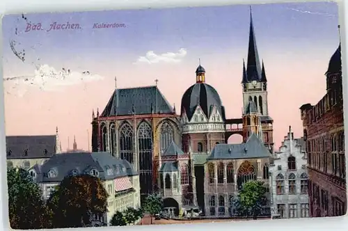 Aachen Aachen Dom x 1910 / Aachen /Aachen LKR