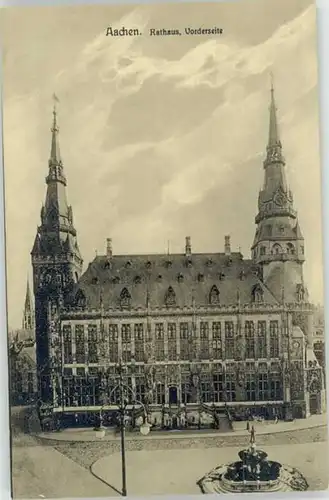 Aachen Aachen Rathaus * 1910 / Aachen /Aachen LKR