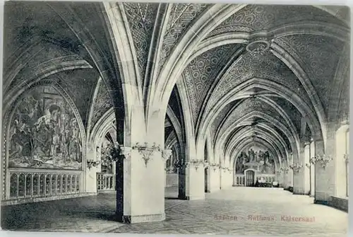 Aachen Aachen Rathaus * 1910 / Aachen /Aachen LKR