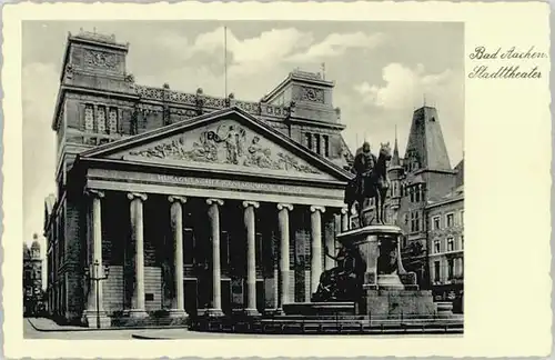 Aachen Aachen Theater x 1935 / Aachen /Aachen LKR
