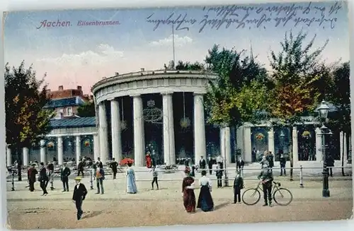 Aachen Aachen Elisenbrunnen Feldpost x 1918 / Aachen /Aachen LKR