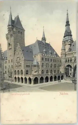 Aachen Aachen Verwaltungsgebaeude * 1900 / Aachen /Aachen LKR