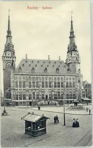 Aachen Aachen Rathaus * 1910 / Aachen /Aachen LKR