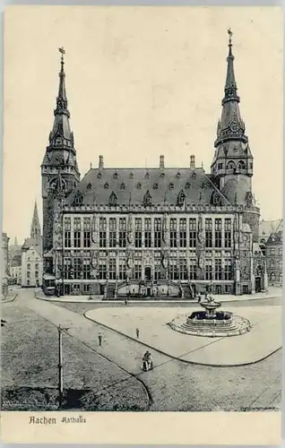 Aachen Aachen Rathaus * 1910 / Aachen /Aachen LKR