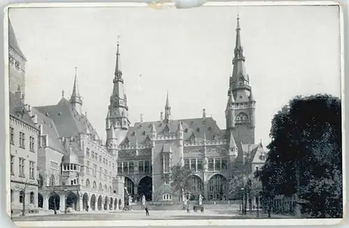 Aachen Aachen Rathaus * 1915 / Aachen /Aachen LKR