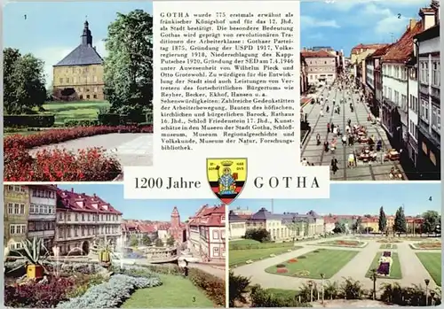 Gotha Thueringen Gotha  x 1987 / Gotha /Gotha LKR