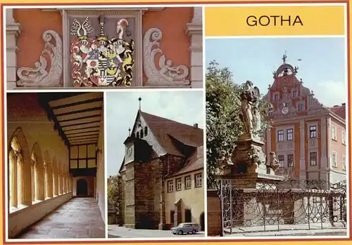Gotha Thueringen Gotha Augustinerkirche * 1970 / Gotha /Gotha LKR
