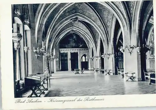 Aachen Aachen Rathaus * 1930 / Aachen /Aachen LKR