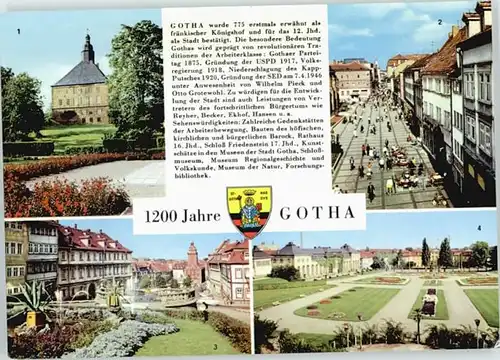 Gotha Thueringen Gotha  * 1970 / Gotha /Gotha LKR