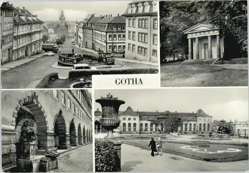 Gotha Thueringen Gotha Hauptmarkt Schloss Friedenstein * 1965 / Gotha /Gotha LKR