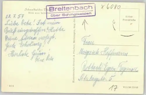 Schmalkalden Schmalkalden  x / Schmalkalden /Schmalkalden-Meiningen LKR