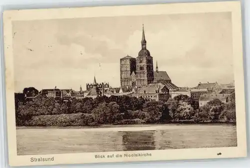Stralsund Mecklenburg Vorpommern Stralsund Nicolaikirche x / Stralsund /Stralsund Stadtkreis